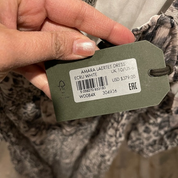 NWT ALL SAINTS Amara Dress - Picture 6 of 7